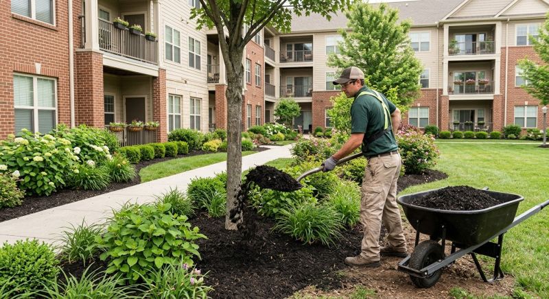 Apartment Mulching in Ventura County, CA