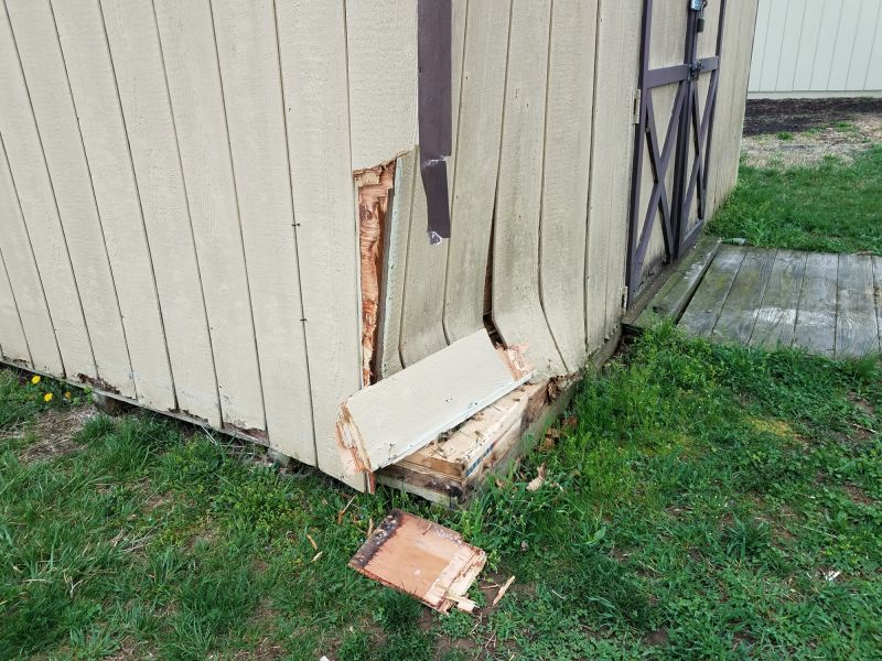 Damaged Yard Repair