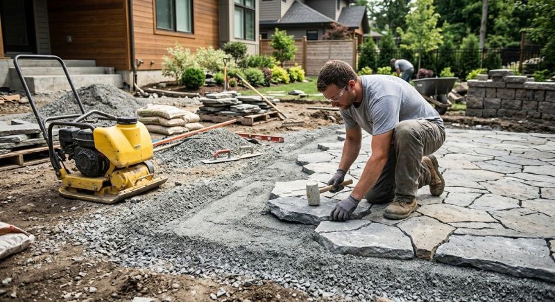 Landscape Hardscaping in Boston, MA